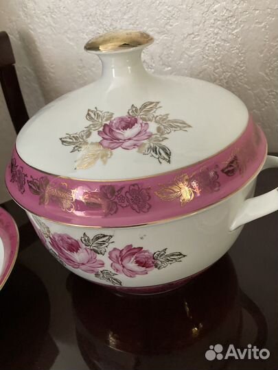 Сервиз столовый, фарфор ГДР