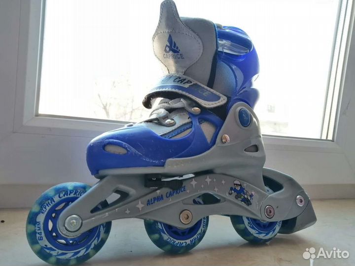 Роликовые коньки детские раздвижные