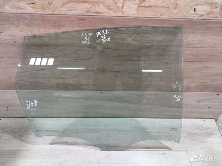 Стекло двери заднее Renault Scenic 2