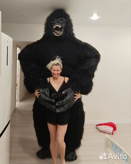 Ростовая кукла Кинконг и Белый медведь