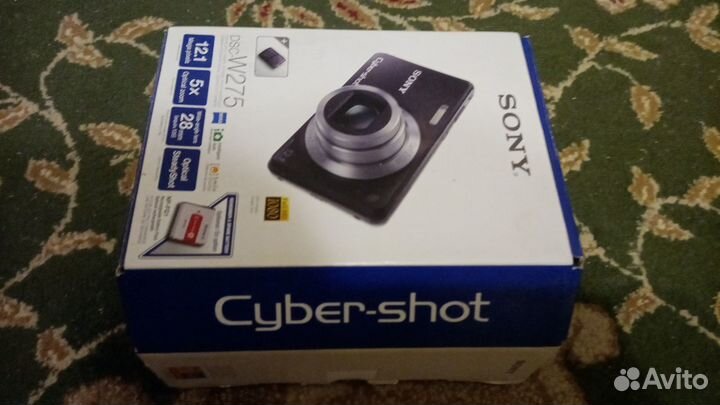 Фотоаппарат sony dsc w275
