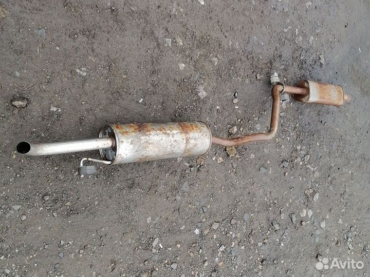 Глушитель volkswagen Polo mk 6 liftback 2020-2023