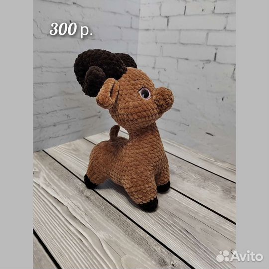 Вязаные игрушки ручной работы