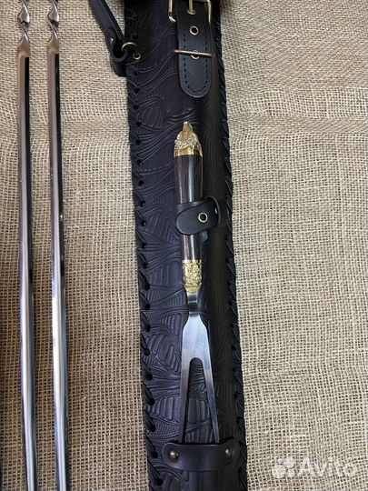 Подарочные шампура в чехле