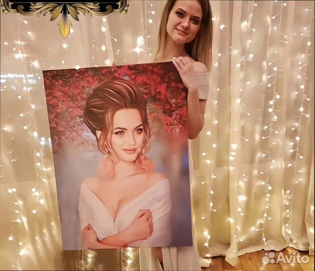 Портрет на холсте 60х80