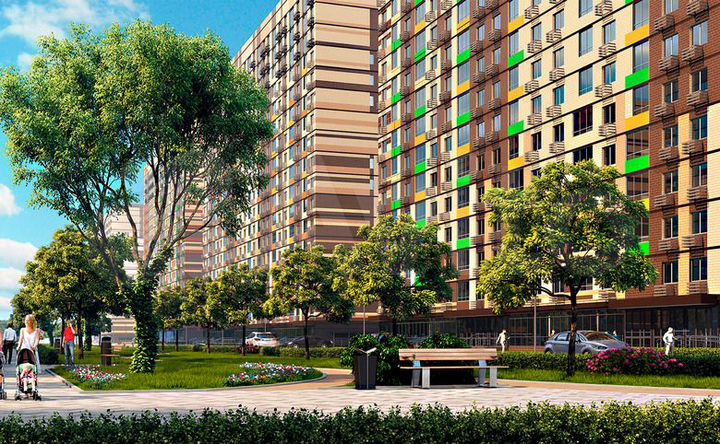 Квартира-студия, 25,3 м², 15/18 эт.