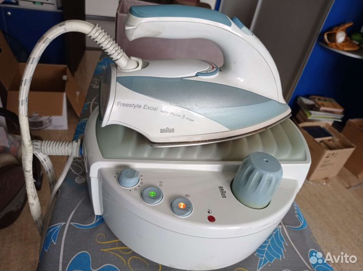Парогенератор Braun вертикальный пар утюг Италия
