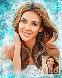 Картина печать на холсте