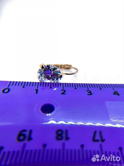 Комплект шикарный кольцо р. 17, р19