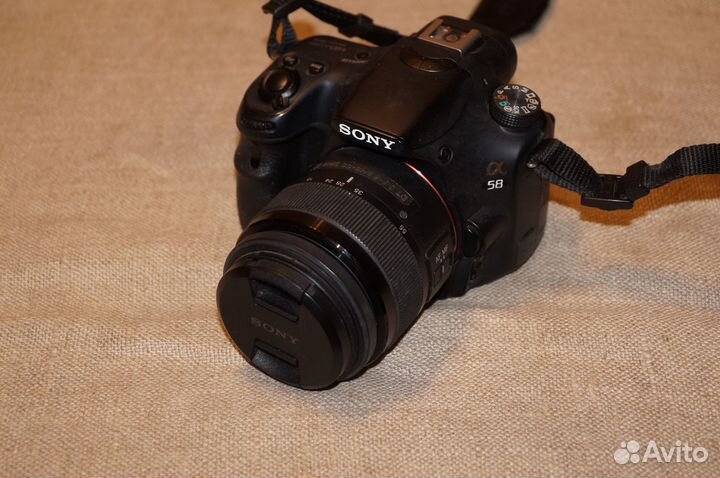 Sony A58 kit 3800 кадров + сумка