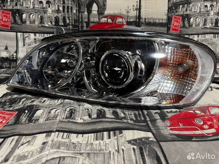 Фары kia spectra bi LED aozoom