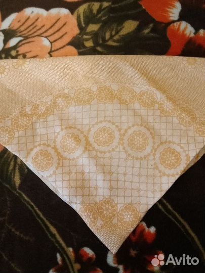 Скатерть лен СССР новая