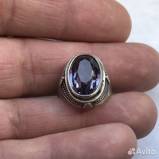 Серебряное кольцо СССР 1989г