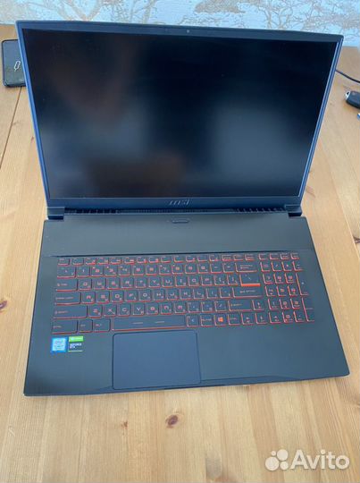 Игровой ноутбук MSI GF75 Core i7 9750H/GTX 1650 ti