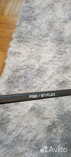 Клюшка хоккейная левый хват взрослая Бауэр 3.7