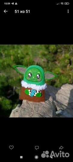 Игрушка Бейби Йода (Грогу)