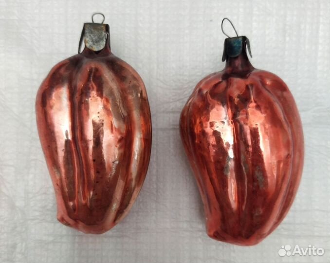 Ёлочные игрушки времён СССР