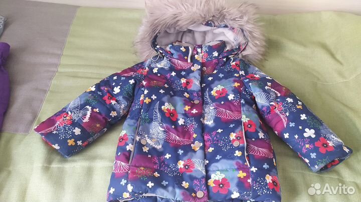 Зимний костюм для девочки