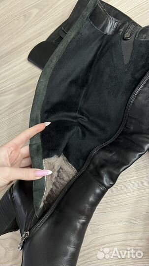 Сапоги женские зимние натуральная кожа