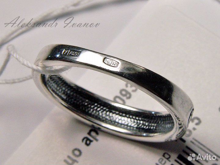 Кольцо. Серебро 18,5 размер. Новое