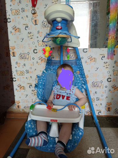 Детские электронные качели