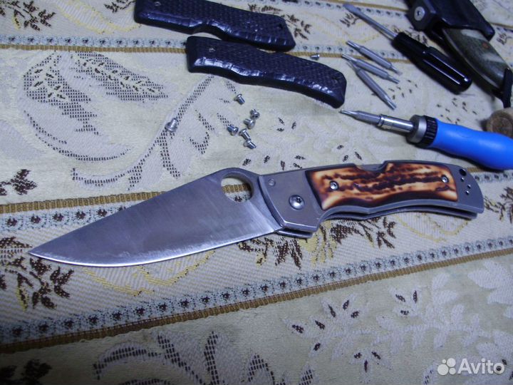 Складной нож cold steel mackinaс hunter