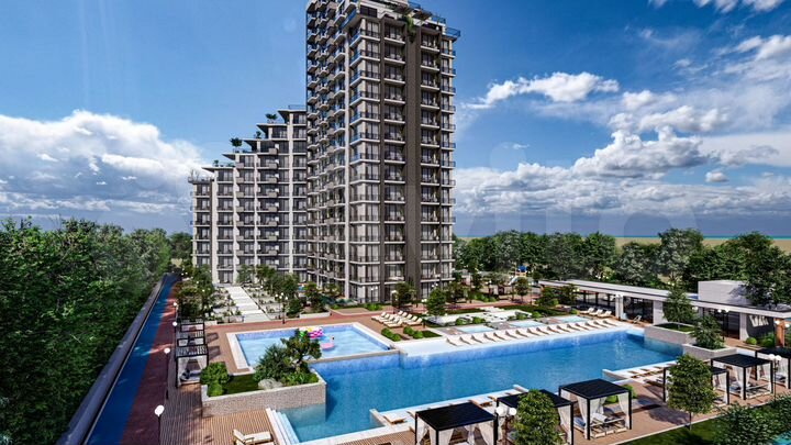 Квартира-студия, 50 м² (Кипр)