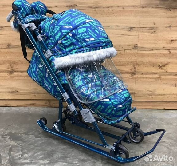 Детские санки коляска
