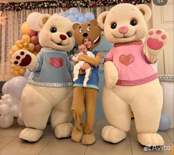 Аниматоры на день рождения/ ростовые куклы