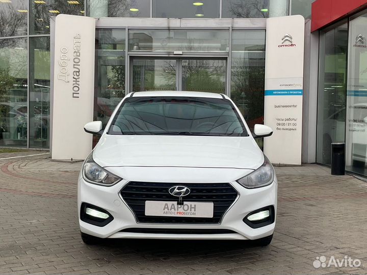 Hyundai Solaris 1.4 AT, 2018, 121 800 км