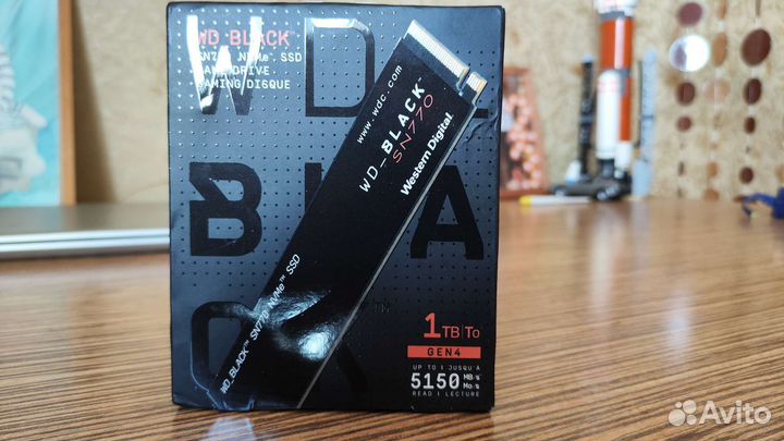 Новый SSD WD Black SN770 1TB