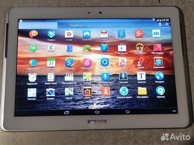 Планшет Samsung galaxy tab2 10.1