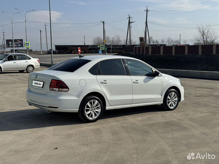 Volkswagen Polo 1.6 AT, 2020, 122 400 км