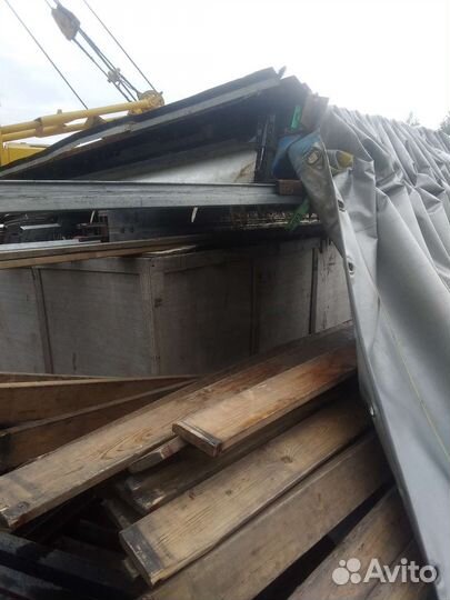 Тент палатка на полуприцеп