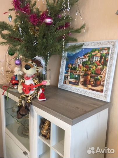 Картина из алмазной мозаики натуральная смола в ст