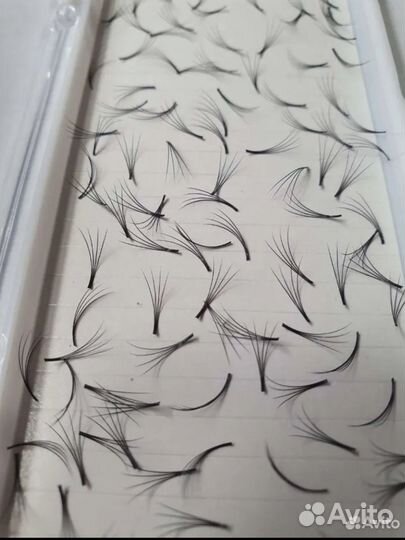 Готовые пучки для наращивания ресниц(лавли )