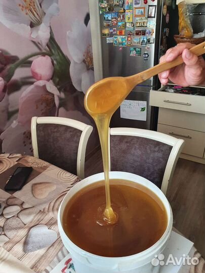 Мед, пыльца