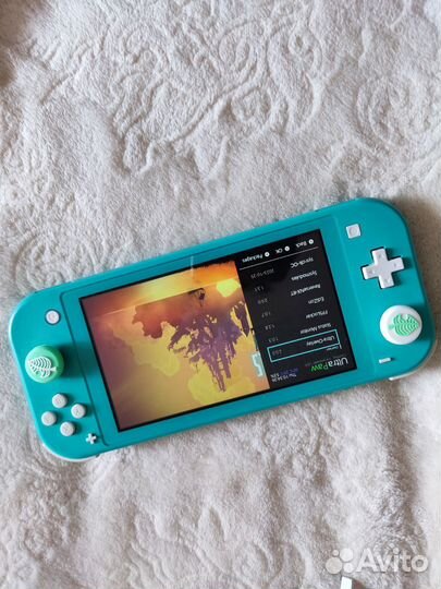Nintendo switch lite прошитая 128gb