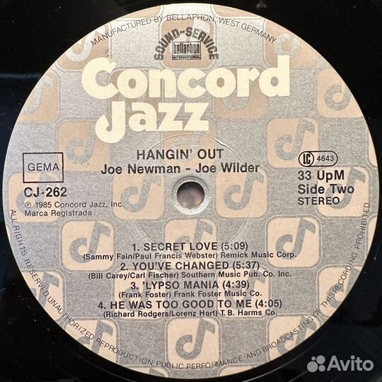 Joe Newman & Joe Wilder – Hangin' Out (1987г.)