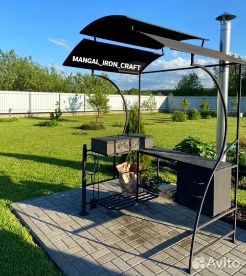 Мангал лофт