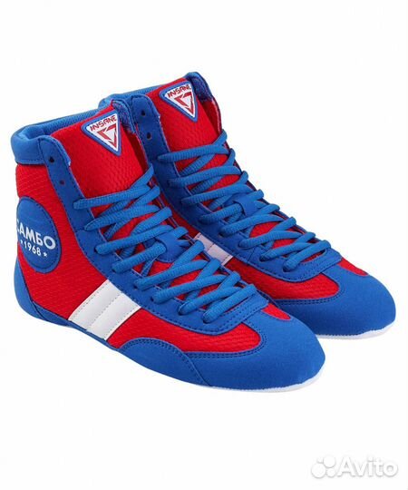 Обувь для самбо insane attack, детский, синий (р