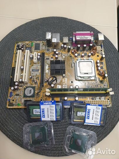 Материнская плата, процессор, оперативная память