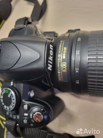 Зеркальный фотоаппарат nikon d3100 kit 18 55mm