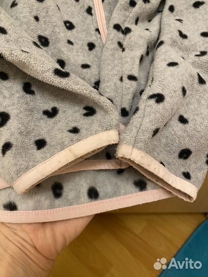 Кофта флисовая на девочку 146