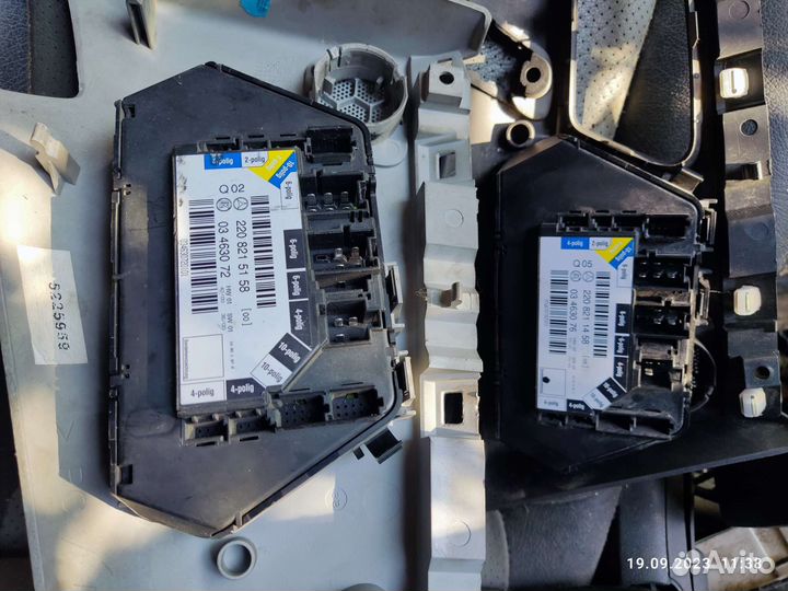 Блок управления сидением Mercedes W220 мерседес