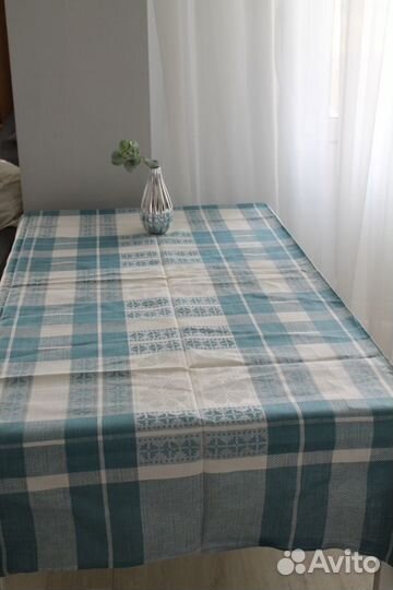Скатерть Лен Жаккард СССР