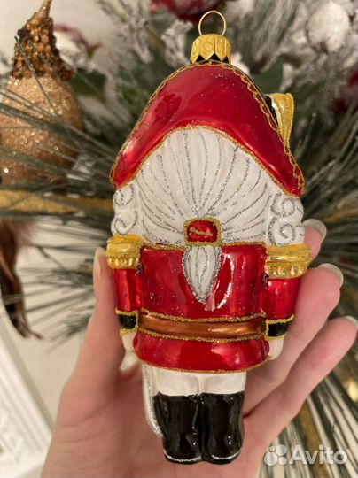 Щелкунчик елочная игрушка