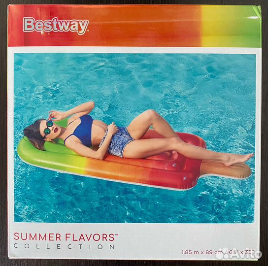 Новая надувная игрушка матрас круг для плавания