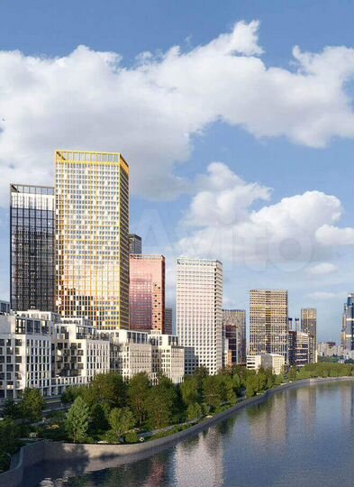 2-к. квартира, 80 м², 4/44 эт.