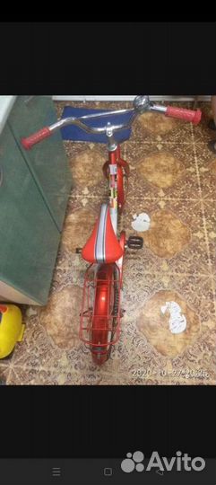 Детский велосипед stels flash радиус 16 б/у